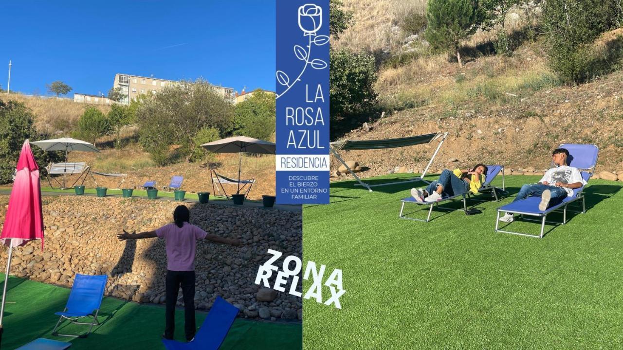 La Rosa Azul Rooms Ponferrada Eksteriør bilde